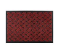 Paillasson antidérapant VECTRA 3353 extérieur intérieur rouge 40x60 cm