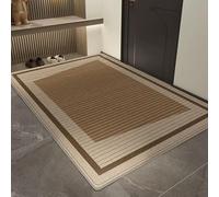 Paillasson Attrape-Poussière, Tapis de Sol Antidérapant Lavable en Machine, Tapis d'entrée Intérieurs en Polyester pour Entrée, Porte, Couloir, Salon et Chambre, 140x160cm