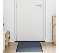 Paillasson bleu 60 x 180 cm - Antidérapant - En polypropylène avec dos en PVC - Lavable et résistant aux intempéries - Idéal pour porte d'entrée, couloir, balcon, terrasse, intérieur et extérieur