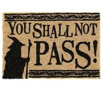 Paillasson de Le Seigneur Des Anneaux - You Shall Not Pass! - pour Indifférent - marron/noir Standard