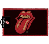 Out Of The Blue – Paillasson Rolling Stones Lèvres – Fibre de coco, PVC, 60×40 cm, Multicolore
