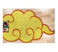 SD Toys – Paillasson Dragon Ball Kinto-Un (nuage) – Coco et vinyle, antidérapant, Jaune 73x43 cm