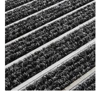 Paillasson en aluminium Optimum Mat Anti-rouilles/résistant aux UV Avec brosses 39 x 60 cm