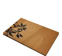 Paillasson en Coco Tapis de Porte d'intérieur et d'extérieur en Fibre Coco, antidérapant, résistant à l'usure, décoration, Simple, rectangulaire, Singe(Color5,60 * 90cm)