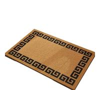 Paillasson en Coco Tapis de Porte d'intérieur et d'extérieur en Fibre Coco, antidérapant, résistant à l'usure, Tapis d'entrée sans Couture, décoration, Long Rectangle, Singe(Color6,60 * 120cm)