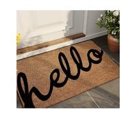 Paillasson en Coco Tapis de Porte d'intérieur et d'extérieur en Fibre Coco antidérapant, Tapis d'entrée à Usage Domestique, Sol Lavable Simple(Color3,60 * 120cm)