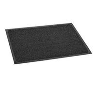 Paillasson en PVC gris L 800 mm l 600 mm H 10 mm