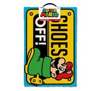 Pyramid International Paillasson Super Mario Shoes Off Colour synthétique multicolore 40 x 60 cm