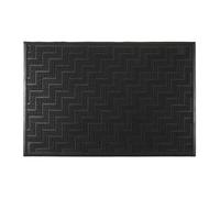 Paillasson Grattoir Antidérapant 40x60cm Noir