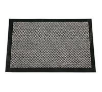 Paillasson gris clair pour porte d'entrée 60 x 80