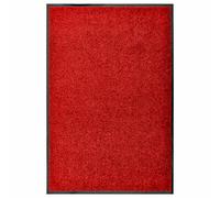 Paillasson vidaXL - Rouge - 90x120 cm