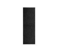 Tapis De Porte, Dos En Pvc Antidérapant Lavable En Machine Haute Absorption Noir 60x180 Cm