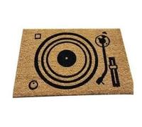 Paillasson - LOVE THAT RECORD - Coco Platine Vinyle - 40x60cm - Noir - Rectangulaire