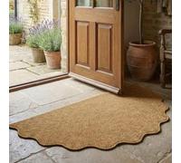 Paillasson minimaliste lavable avec dos antidérapant - Attrape la saleté moderne pour entrée, cuisine, couloir