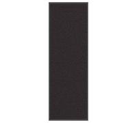 Paillasson noir 60 x 180 cm en polypropylène avec dos antidérapant en PVC | Polypropylène touffeté, dos en PVC antidérapant, résistant à l'eau et à la saleté, pour l'intérieur et l'extérieur couvert