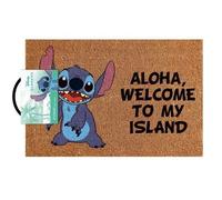 Paillasson Pyramid Lilo And Stitch Coir Marron 60x2x40 cm