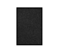 VidaXL Paillasson rayé Anthracite