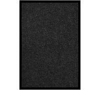 vidaXL Paillasson rayé Anthracite 80 x 120 cm