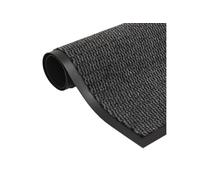 vidaXL Paillasson rectangulaire antidérapant anti-poussière intérieur 120 x 180 cm Anthracite