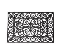 Best For Boots - Paillasson en caoutchouc Arabesque 60 x 40 cm Multicolore G
