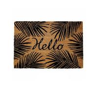 Paillasson Rectangulaire ""Hello"" 40x60cm Naturel