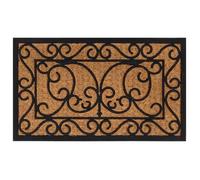 Paillasson rectangulaire - vidaXL - 45x75 cm - Caoutchouc - Fibre de coco - Antidérapant