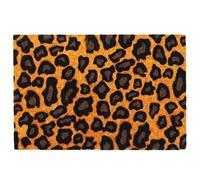 Relaxdays Paillasson en coco motif, 60 x 40 cm