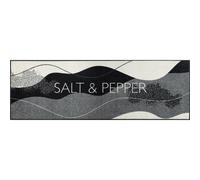 Paillasson Salt & Pepper 180 x 60 cm Tapis d'entrée Lavable wash+dry Design