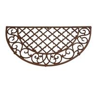 Paillasson tapis fonte demi-lune - 67 x 34 cm