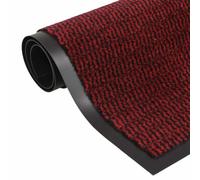 Paillasson touffeté - 60 x 180 cm - En polypropylène - Rouge - Avec dos en | Antidérapant, résistant à l'humidité, résistant à la moisissure, pour couloir et véranda