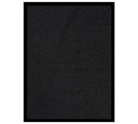 Deurmat 40x60 cm zwart331595
