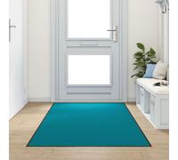 Paillasson Vidaxl Lavable Cyan 120x300 Cm