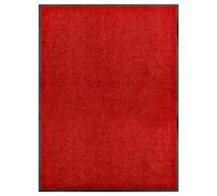 Paillasson vidaXL - Rouge - 90x120 cm