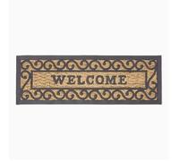 Paillasson « Welcome » en fibres de coco et caoutchouc 75 x 25 cm