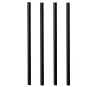 Paille en papier 'pure', 150 mm, noir