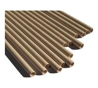 Paille Jetable Papier de Bambou Mini Cocktails L 12,5 cm Ø 0,8 cm Les Pailles Logiques 13