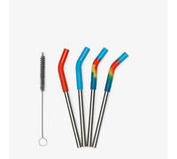 Paille rÃ©utisables courtes Klean Kanteen (x4) Multicolore 8 mm