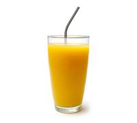 Pailles réutilisables pour gobelet de 20 oz | Paille en acier inoxydable pour boissons glacées Smoothies Milkshakes - Pailles longues en métal pour, 8,5 pouces, 6 mm, 5 couleurs