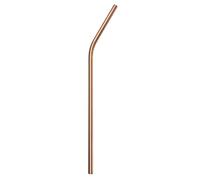 Pailles réutilisables pour gobelets de 591 ml, paille en acier inoxydable pour boissons, smoothies, milkshakes - Longues pailles en métal pour , 21,6 cm, 6 mm, 5 couleurs