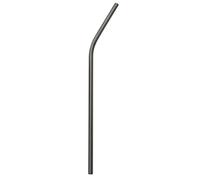 Pailles réutilisables pour gobelets de 591 ml, pailles en acier inoxydable pour boissons, smoothies, milkshakes, longues pailles en métal pour enfants, 21,6 cm, 6 mm, 5 couleurs