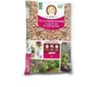 Paillis plaquettes de bois naturel OR BRUN 6 L pour massifs et potager Or brun G
