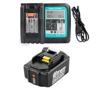 PaillYue DC18RC 18V Chargeur de Rechange pour Batterie et Chargeur 18V 5Ah BL1850B Compatible avec Makita BL1860B, BL1850B, BL1840B, BL1830B, 194205-3, 194309-1, LXT400