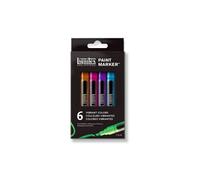 Paint Markers pointe fine set de 6 couleurs