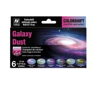 Vallejo 077092 Galaxy Dust Lot de 6 kits de modélisme, différents 17 ml