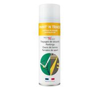 PAINT'N TRACE : Peinture de traçage de lignes de parkings, terrains de sport et marquage de sécurité - bombe de peinture aérosol jaune 500ml (jaune)