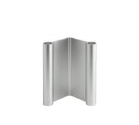 Paire Bougeoir H18 Aluminium