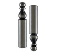 Paire cache-fiche rustique n°16 BROS pour Exacta Ø16 H.80mm vieux bronze - CF-16-A-EX16-4