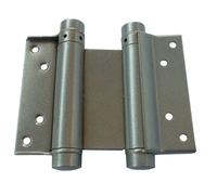 Paire charnière double action N29 10 kg hauteur 75 mm argenté IBFM 106029A