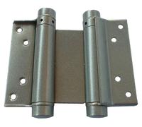 Paire charnière double action N42 70kg hauteur 200mm argenté - IBFM - 106042/A