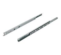Paire coulisses à billes 310 mm rainure 17 mm sortie partielle 450.25.445